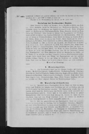 I. Bundesgebiet.