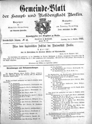 1892,41: No. 41, 9. Oktober 1892