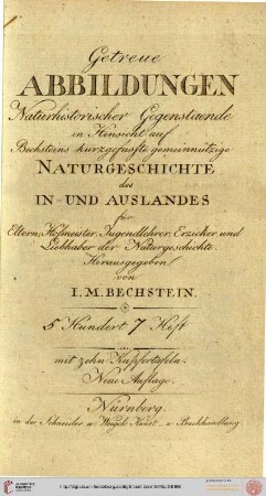 Des fünften Hundert, 7. Heft (Tafeln 60-69)