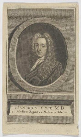 Bildnis des Henricus Cope