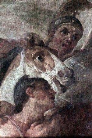 Alexander in der Schlacht am Granikos