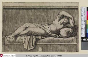 [Cléopatre; Kleopatra (alt); Schlafende Ariadne (neu)]