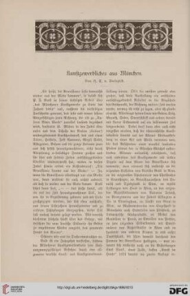 Kunstgewerbliches aus München, [1]