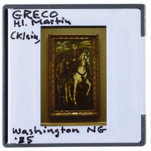 Greco, Der Hl. Martin und der Bettler