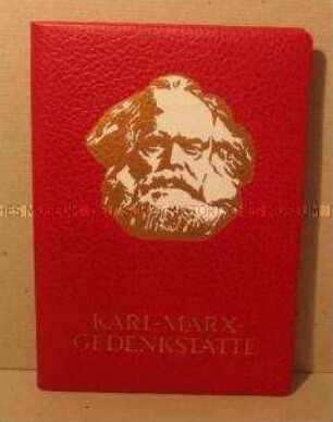Mappe der Karl-Marx-Gedenkstätte (ohne Inhalt)
