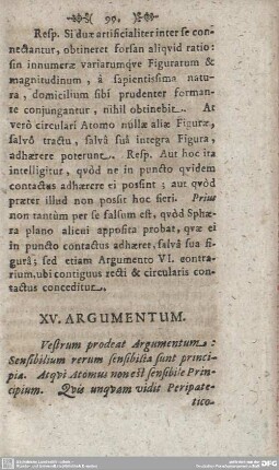 XV. ARGUMENTUM.