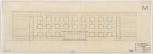 I.G.-Farben, Frankfurt/Main Verwaltungsgebäude: Laboratorium: Südansicht 1:50