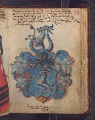 Gouache: Wappen