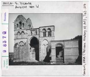 Avila: San Vicente, Ansicht von Westen