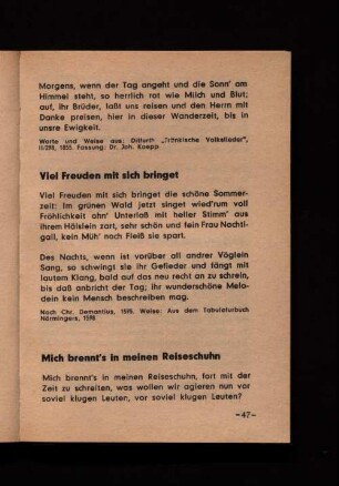 Viel Freunden mit sich bringet