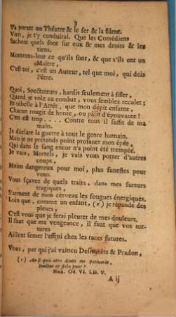 Adieux de M. de Voltaire aux Muses