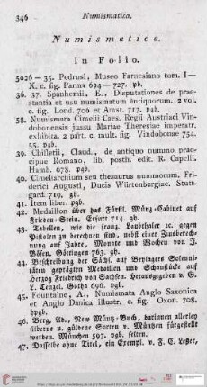 Nunismatica (Nr. 5026 - 5380)