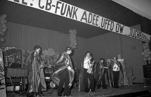 Faschingsfest der Karlsruher CB-Funker "Mexikaner" in der Sängerhalle Knielingen