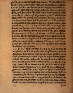 Dei Ordinisque JCtorum Magnifici Indultu Prōtopeirian De Beneficio Separationis Bonorum quo gaudent Defuncti Creditores