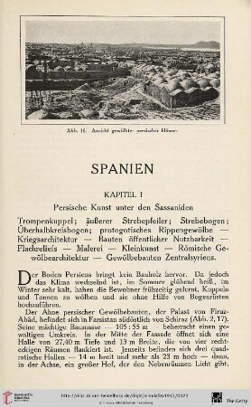 Kapitel I: Persische Kunst unter den Sassaniden