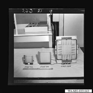 Paf techn. Herstellung, Paf-Platten, Foto 1983