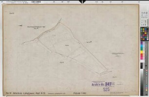 Lüdinghausen (Lüdinghausen), Umlegung Lüdinghausen, Bl.6 Zuteilungskarte Lüdinghausen, Flur 10