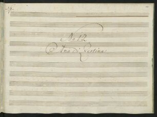 No. 12. Aria: Batti, batti, o bel Masetto