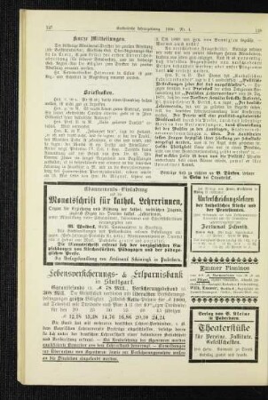 Kurze Mitteilungen