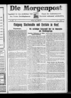 Die Morgenpost. 1924-