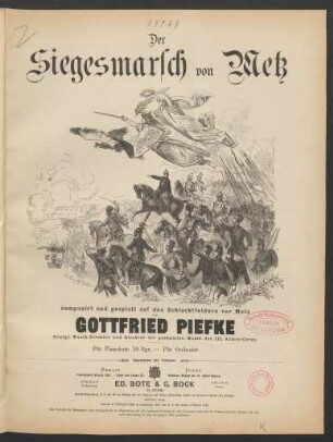 Der Siegesmarsch von Metz : für Pianoforte