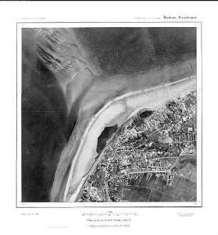 Borkum Nordstrand, Gauß-Krüger-Koordinaten: Rechtswert: 2543, Hochwert: 5940