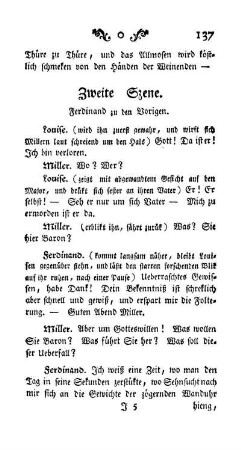 Zweite Szene. Ferdinand zu den Vorigen