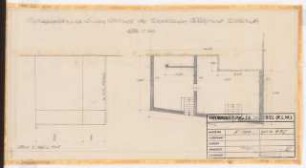Reichsluftfahrtministerium, Berlin (Vorgängerbauten): ehemaliges Kriegsministerium: Waschhaus: Abriss Grundriss 1:100
