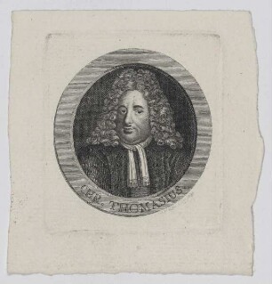 Bildnis des Chr. Thomasius