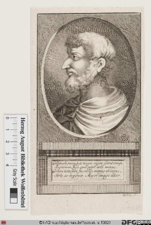 Bildnis Kallimachos von Kyrene