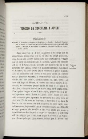 CAPITOLO VII. VIAGGIO DA STOCOLMA A JEYLE.
