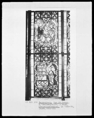 Fenster s X, Christinafenster, Felder: Szenen des Martyriums von Sankt Christine