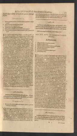 Ad Tit. XVI. De Hereditariis actionibus