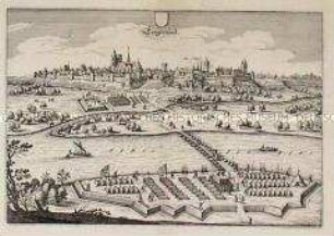 Tangermünde, Belagerung - aus Theatrum Europaeum, Bd. II (nach S. 406)