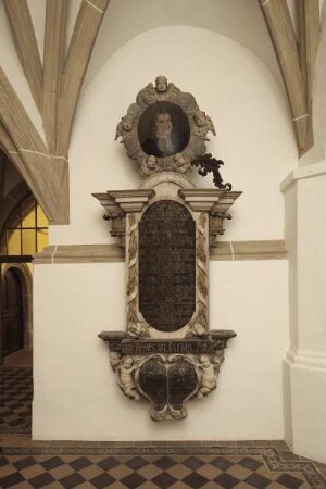 Epitaph für das Ehepaar Peter (gest. 1706) und Rahel (gest. 1712) Eckstein