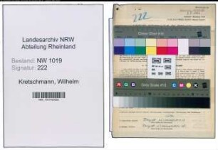 Entnazifizierung Wilhelm Kretschmann , geb. 31.01.1898 (Lehrer)