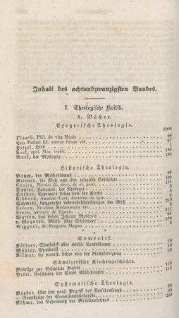 284-286 Inhaltsverzeichnis