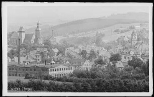 Geyer. Blick auf Geyer