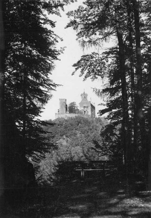 Eisenach. Blick zur Wartburg