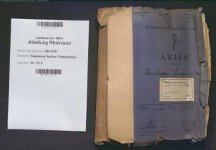 Verschiedenes (parteipolitisch), Sportangelegenheiten, Deutscher Beamten-Genossenschafts-Verband, Beihilfen für Heime und Anstalten Bd. 1