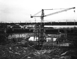 Wehrbaustelle Hohenfeld-Kitzingen/Main