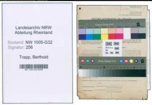 Entnazifizierung Berthold Trapp , geb. 29.09.1877 (Stadtamtmann)