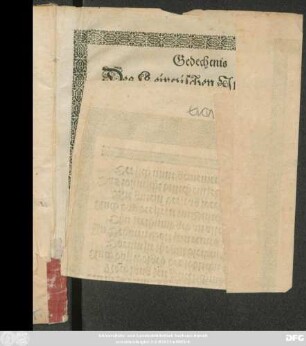 Gedechtnis Des Leiptzischen Jubel Jars/ Nach Christi Geburt MDCIX. : Mit kurtzem angehängtem wuntsch und Gebet
