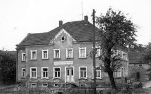 Bischofswerda-Schönbrunn. Gasthaus zum Erbgericht, 1905 eingeweiht, steht vor dem alten Erbgericht