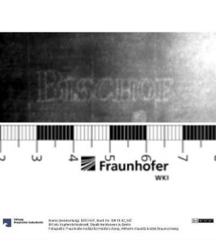 Name (zweikonturig): BISCHOF