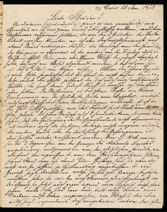 245r-270v, [Rundschreiben Januar bis Dezember 1873] (Briefe Nr. 123-134)