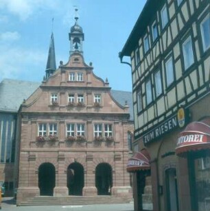 Buchen. Rathaus am Markt