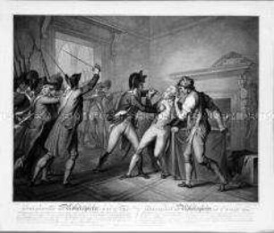 Die Verhaftung Robespierres am 27. Juli 1794