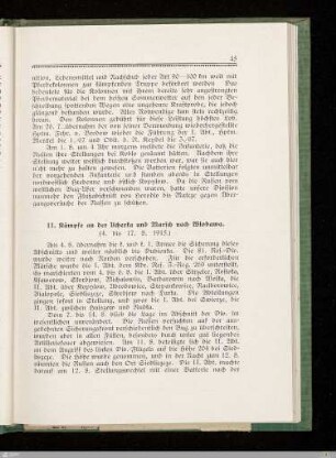 11. Kämpfe an der Uscherka und Marsch nach Wlodawa