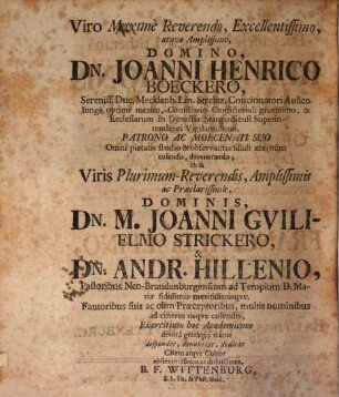 Ecclesia evangelico-Lutherana secundum suum iubilaeum celebrante, reformationis Lutheranae opus, opus divinum fuisse